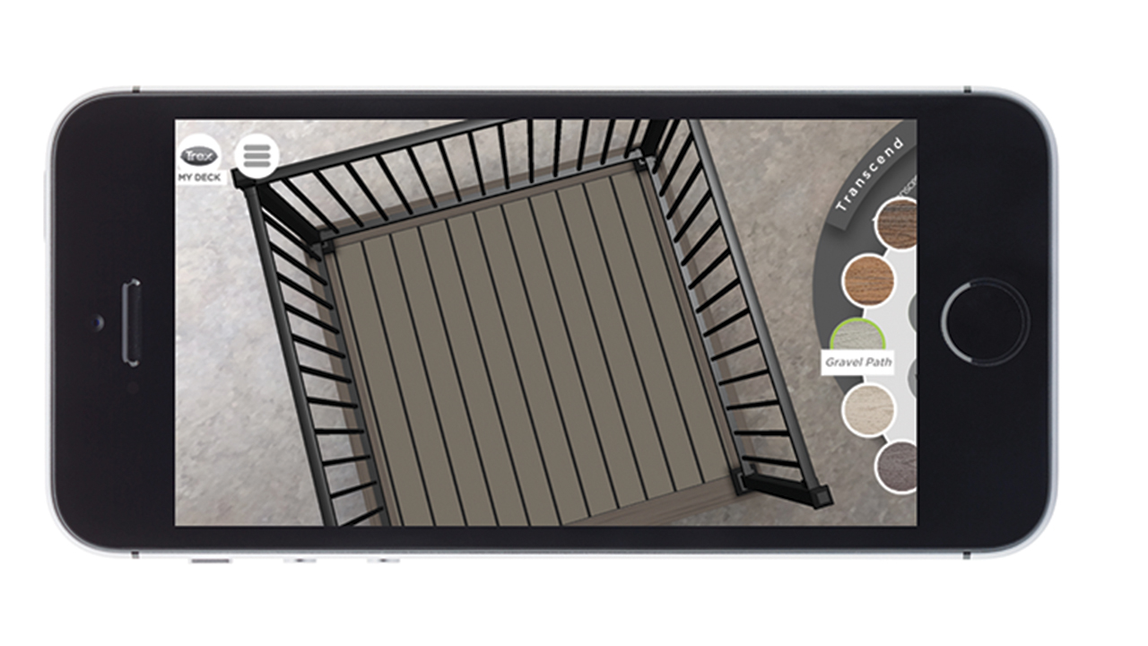 Trex AR Decking and Railing Visualizer