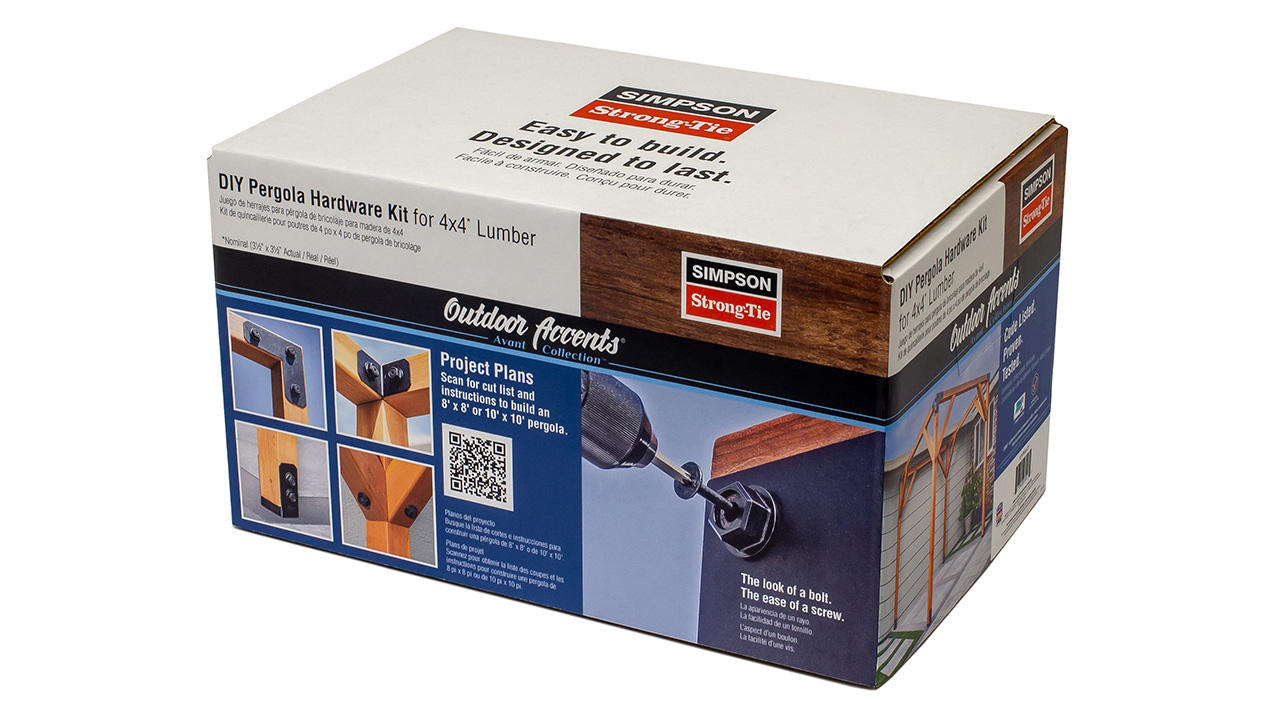 Simpson StrongTie introduces Outdoor Accents Pergola Kit