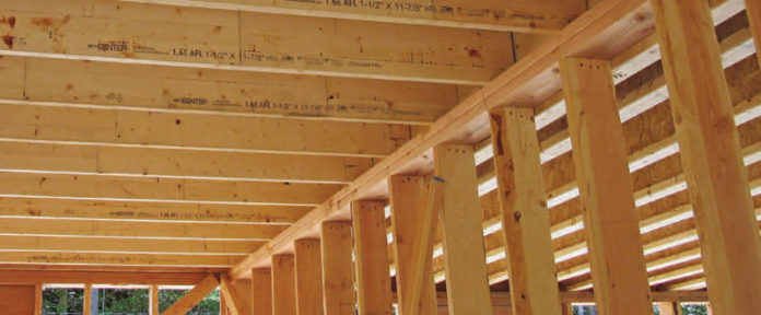 In Depth Engineered Wood As the market recovers, we need to be careful not to sell EWP as a commodity, Midgette says, which shortchanges the products’ benefits and opportunities. “We need more value-added selling and education,” he says. “If we look at EWP in general, its value proposition is speed of build, reduced callbacks, long-term performance, open floor plans, and design flexibility. We have to keep selling that, otherwise people aren’t going to pay for that.” “We have to go back to the time when product knowledge education was part of our daily routine in the industry,” affirms McCollum, noting that dealers need to take advantage of the staff at their distributors and manufacturers. Roseburg, for instance, offers local and regional training for specifiers, builders, distributors, and dealers through its network of field staff who can educate audiences on marketing, selling, and installing Roseburg products. “Veteran dealers and builders have become comfortable with the benefits of EWP, like no floor squeaks, sustainability, and long spans,” adds Boise’s Debelius. “But we need to remind dealers that there are all sorts of benefits that we take for granted.” Boise offers in-person product knowledge training via its area managers, along with online tools and focused literature. It also is furthering these efforts through education-based marketing programs, such as four-page trade ads that emphasize system-wide benefits. Weyerhaeuser Learning provides numerous webinars, self-guided online courses, and in-person/classroom opportunities on everything from products to technical training to dealer selling skills. “Our goal is to be the trusted adviser,” says Schweizer. “One of the things we find and try to instill in dealers is to rely on the tools and the information that the mills have to help them,” says Rosboro’s Smith. “Providing solutions is very important. We can help them re-educate the entire chain. We have a lot of tools to help them.” Software Adds Value Along with education, software programs are helping dealers add even more value to engineered wood sales. LP, as one example, has a brand new beam-sizer program called LP Solid- Start Design that allows for design of individual components. The company also offers a whole-house design program, LP SolidStart Solutions. For its onCenter engineered wood products, BlueLinx offers Doma Studio for drawing and designing 3-D models, analyzing engineering, and optimizing cutting patterns. “That continues to be a big area for dealers,” says Scot Bauer, general manager of engineered lumber.