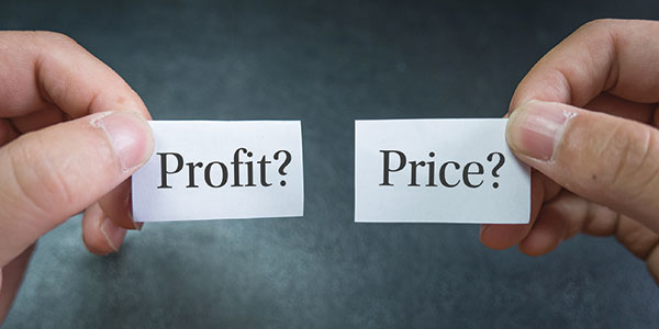 profit-price profit vs price