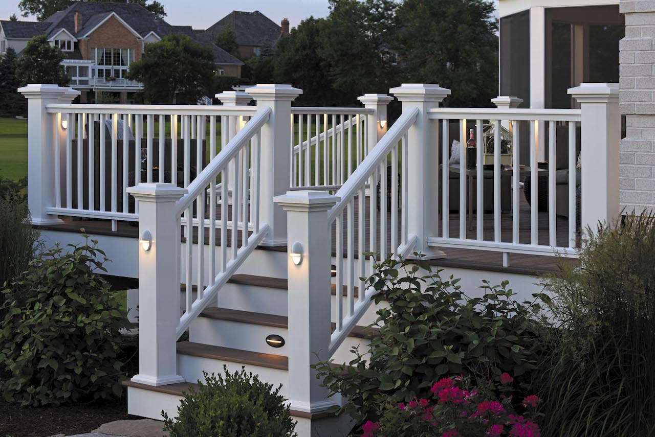 Composite Deck Railing, Outdoor Composite Railing