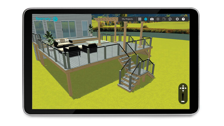Feeney VisualBuilder deck and railing design tool Feeney VisualBuilder deck and railing design tool