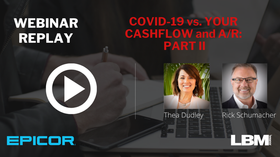Thea webinar replay PART II COVID-19 vs. Your Cashflow and A/R: Part II