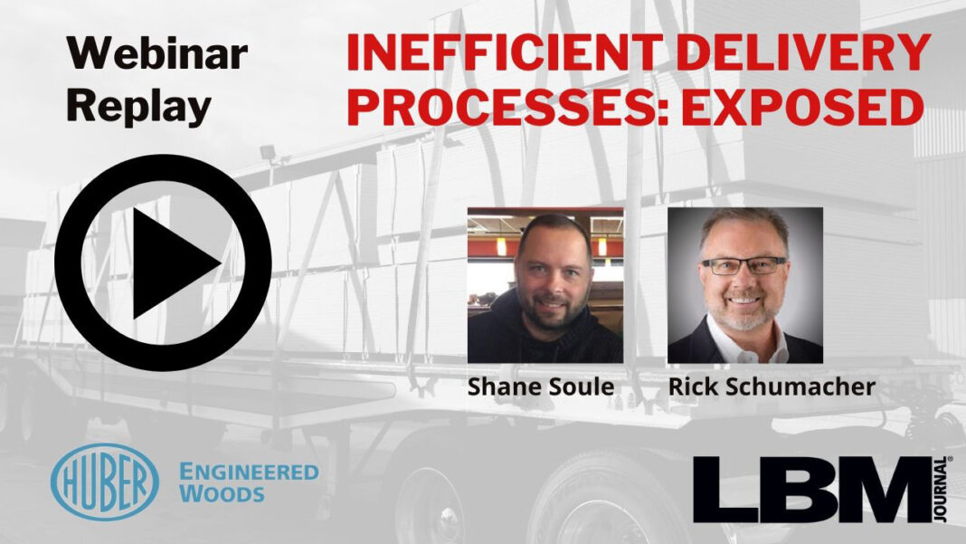 Webinar-Shane-Soule-04302020 Webinar - Inefficient Delivery Processes--EXPOSED