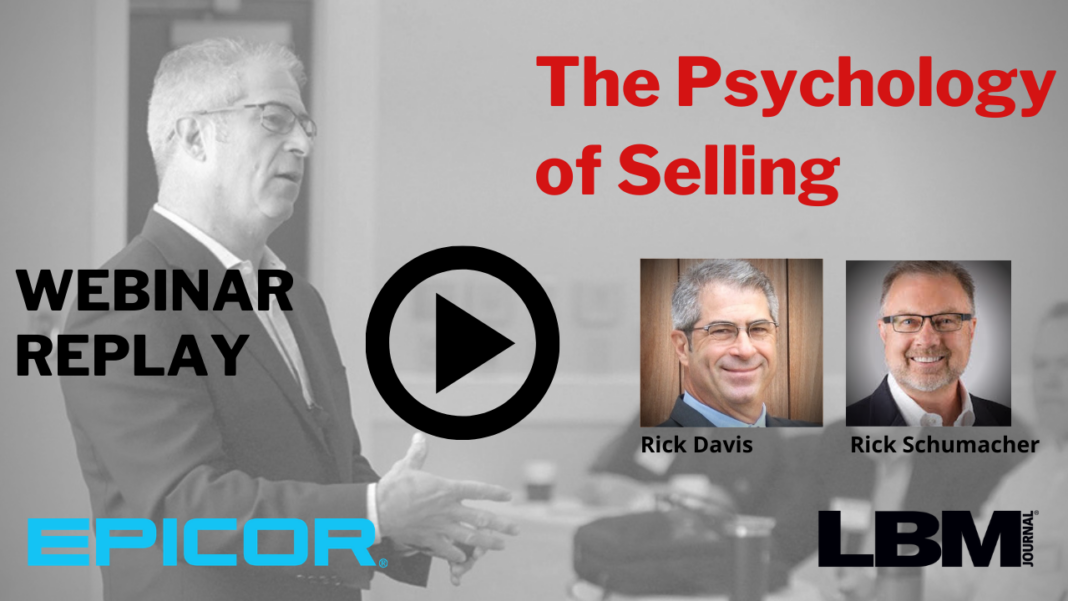 Davis Psychology Replay 05192020 1270 The Psychology of Selling