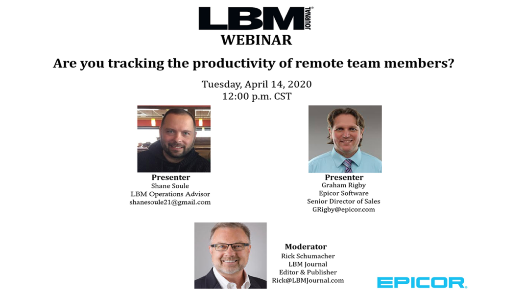 Shane Soule Remote Productivity image 04142020 1280x720 Are you tracking the productivity of your remote team members?