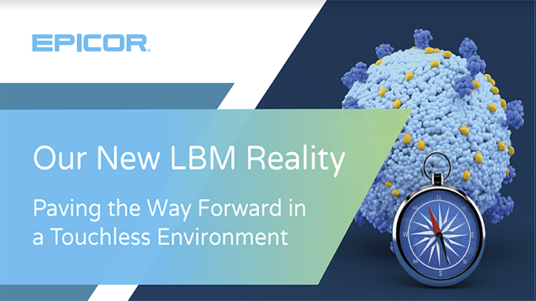 White Paper: Paving the Way Forward in a Touchless Environment: How building suppliers and distributors are doing business White Paper: Paving the Way Forward in a Touchless Environment: How building suppliers and distributors are doing business