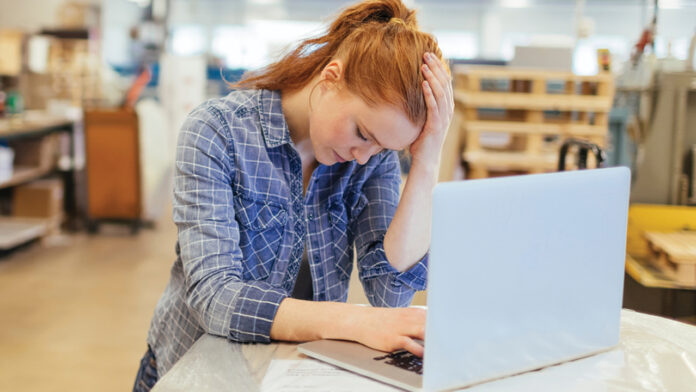 Problems at work overworked