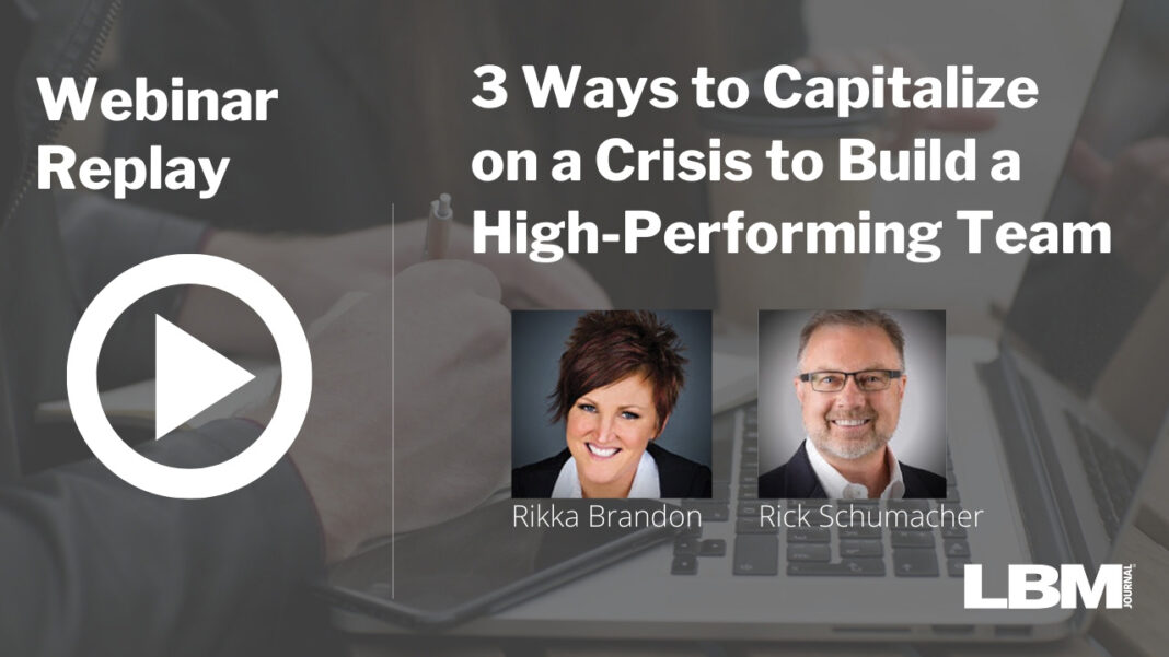 replay Brandon 6.9.20 1280x720 3 Ways to Capitalize on a Crisis to Build a High-Performing Team