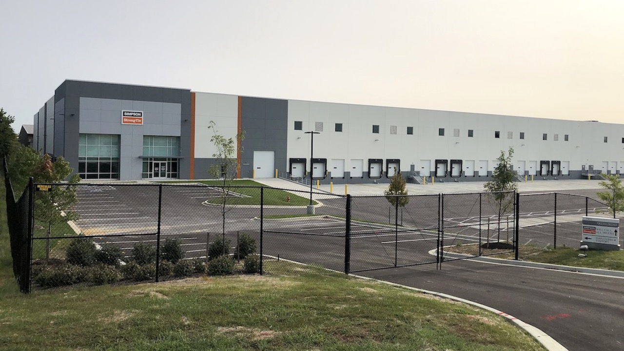Simpson StrongTie moves Maryland warehouse and annex to larger facility