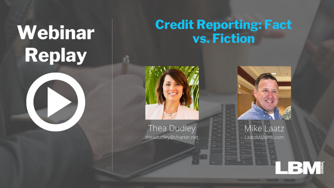 Thea Dudley 11.17.20 Replay-1280 Credit Reporting: Fact vs. Fiction