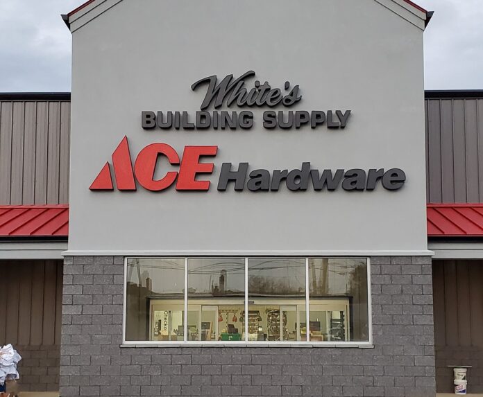 Virginia lumberyard reopens after fire