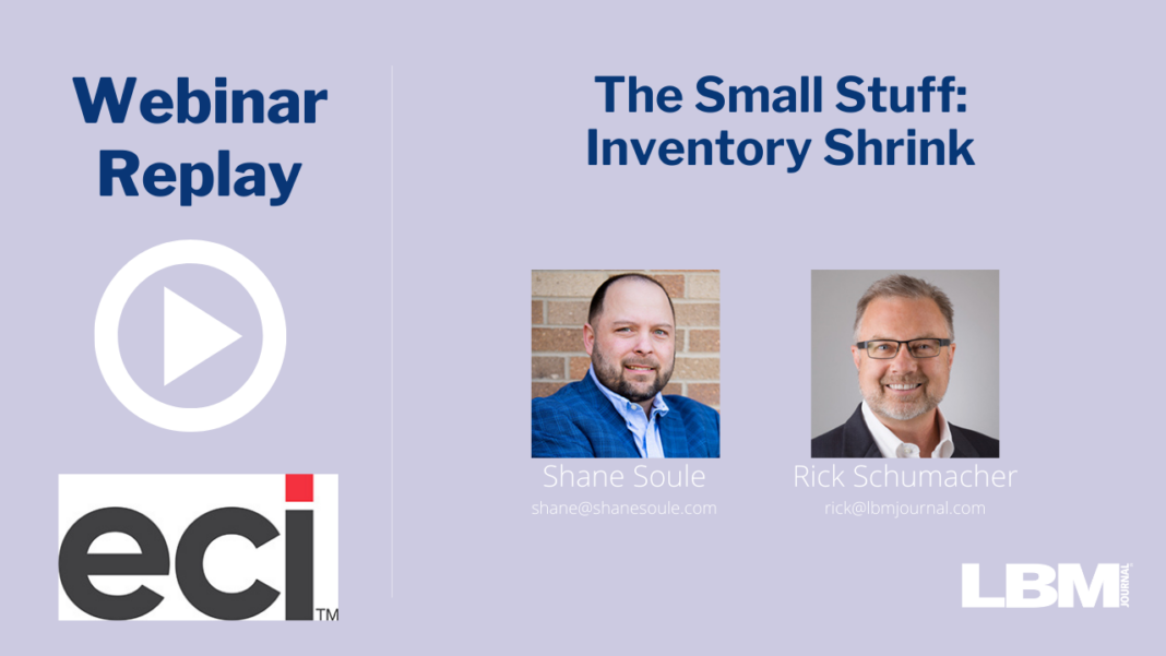 Replay Soule webinar 12.08.20_1280 The Small Stuff: Inventory Shrink