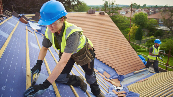 nailing the battens housing starts