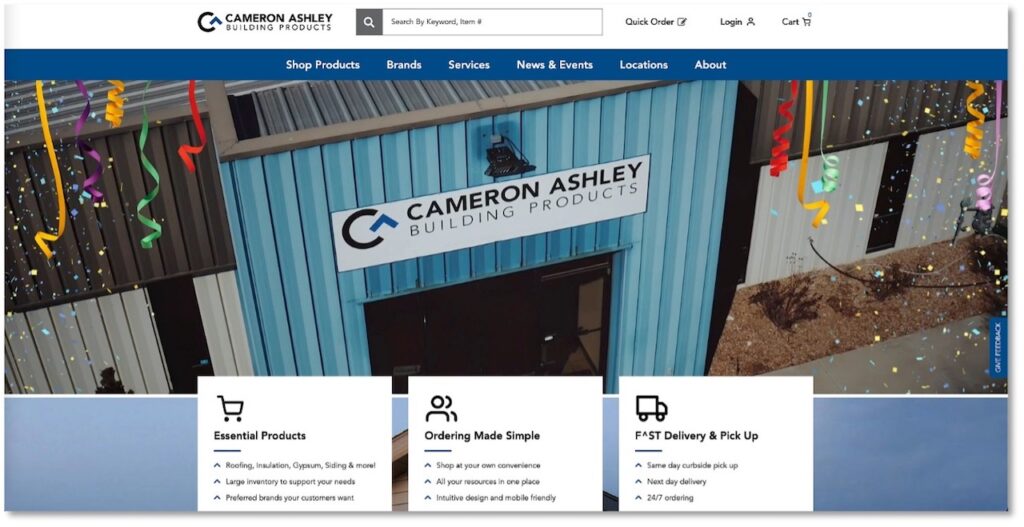 Cameron Ashley launches site